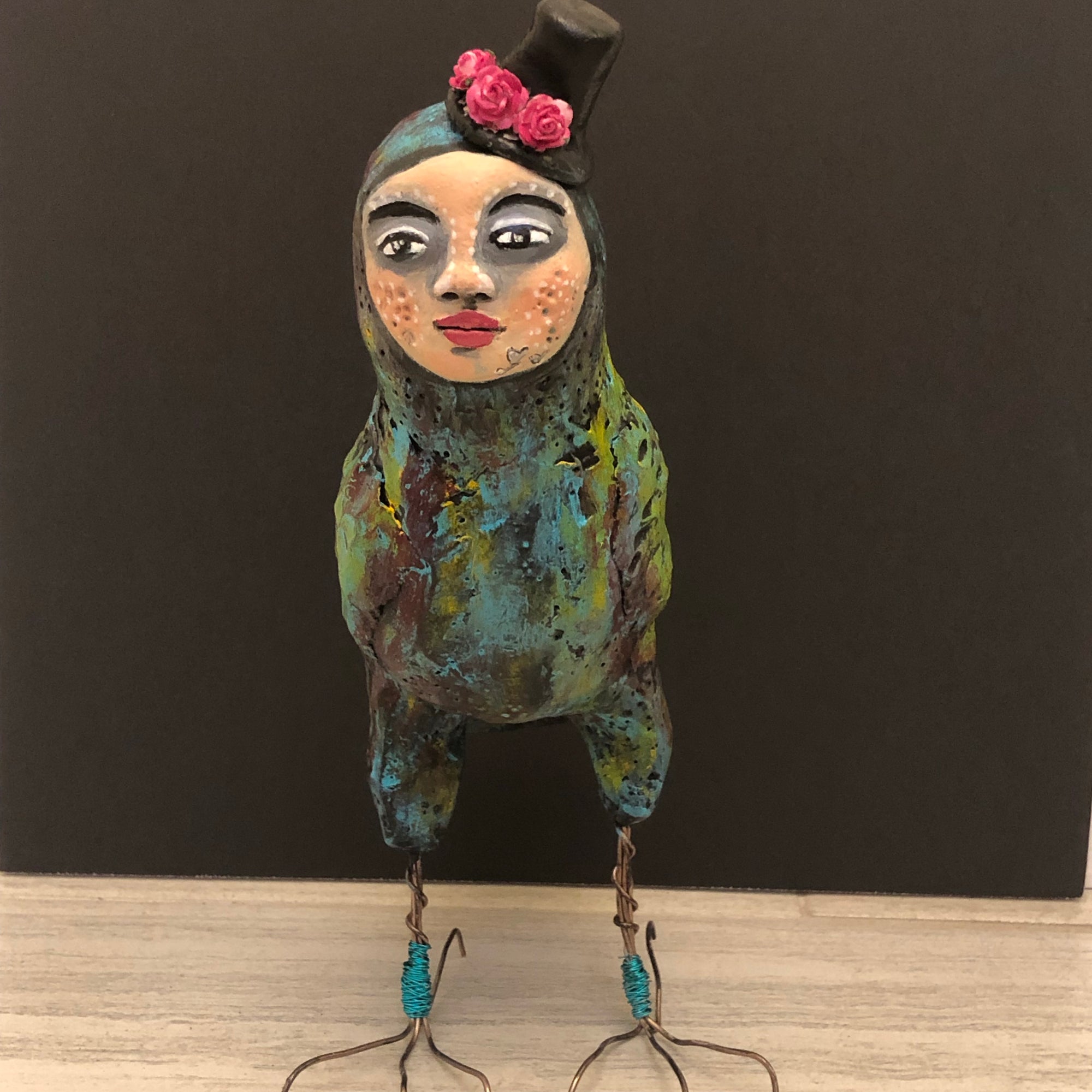 Hollie - The Quirky Bird - Jennifer Sher Art