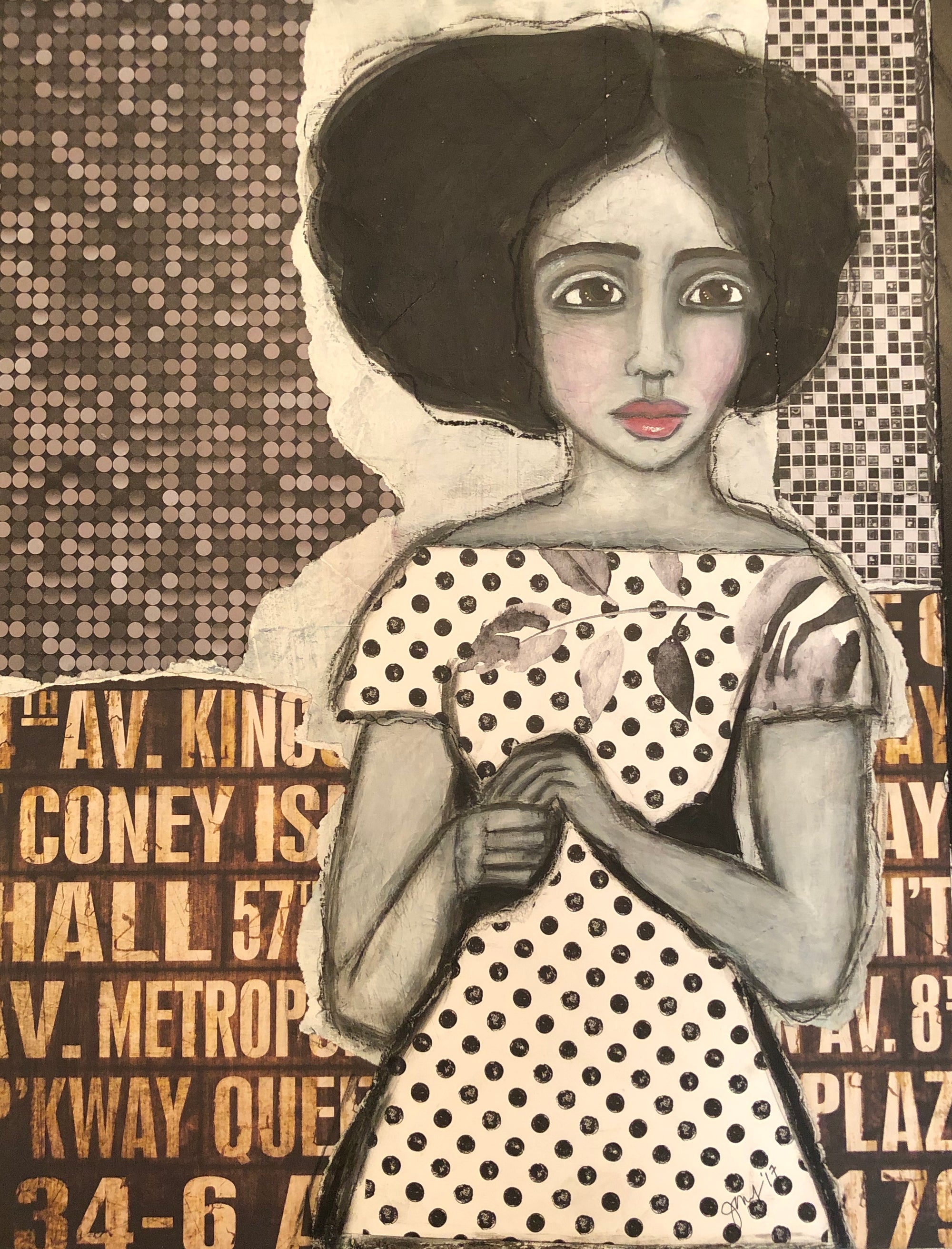 SOLD - Awaiting - Jennifer Sher Art
