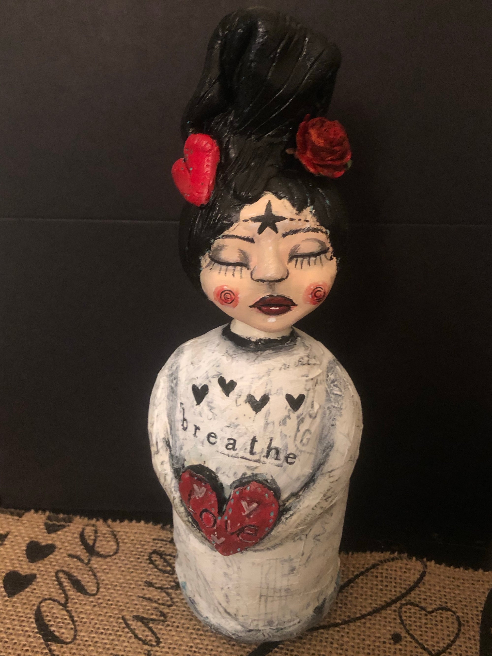 SOLD - Breathe Art Doll - Jennifer Sher Art
