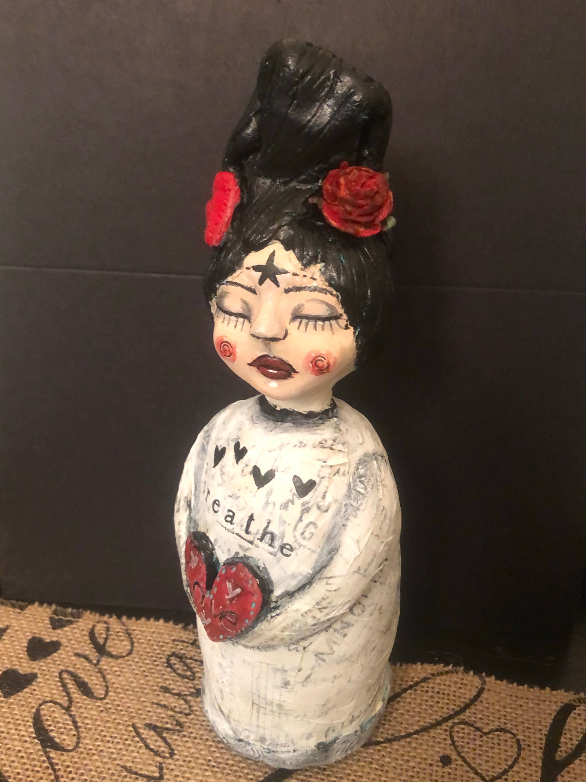 SOLD - Breathe Art Doll - Jennifer Sher Art