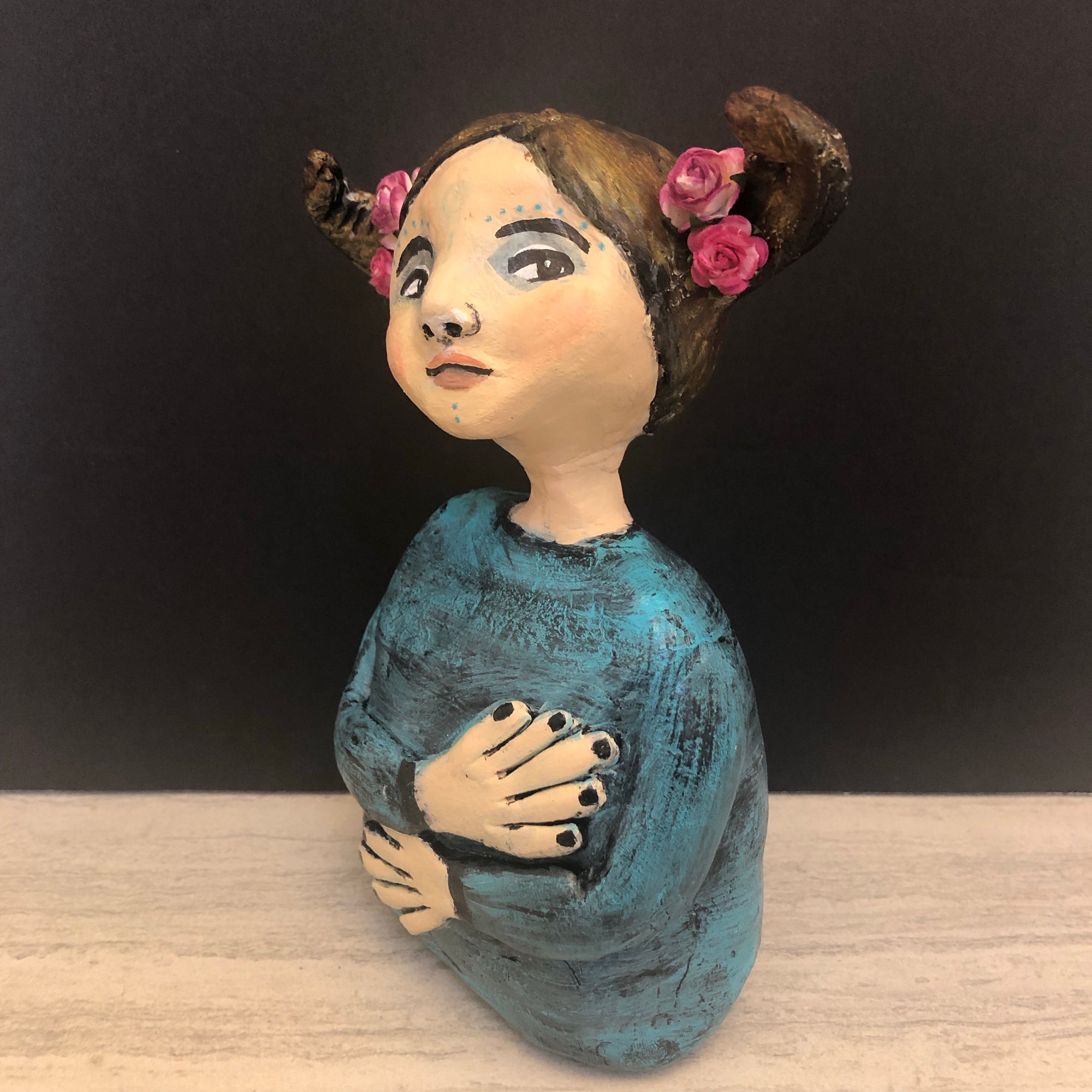 SOLD - Art Doll Nadya - Jennifer Sher Art