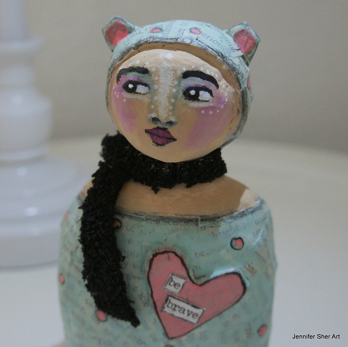 SOLD - Art Doll Ari - Jennifer Sher Art