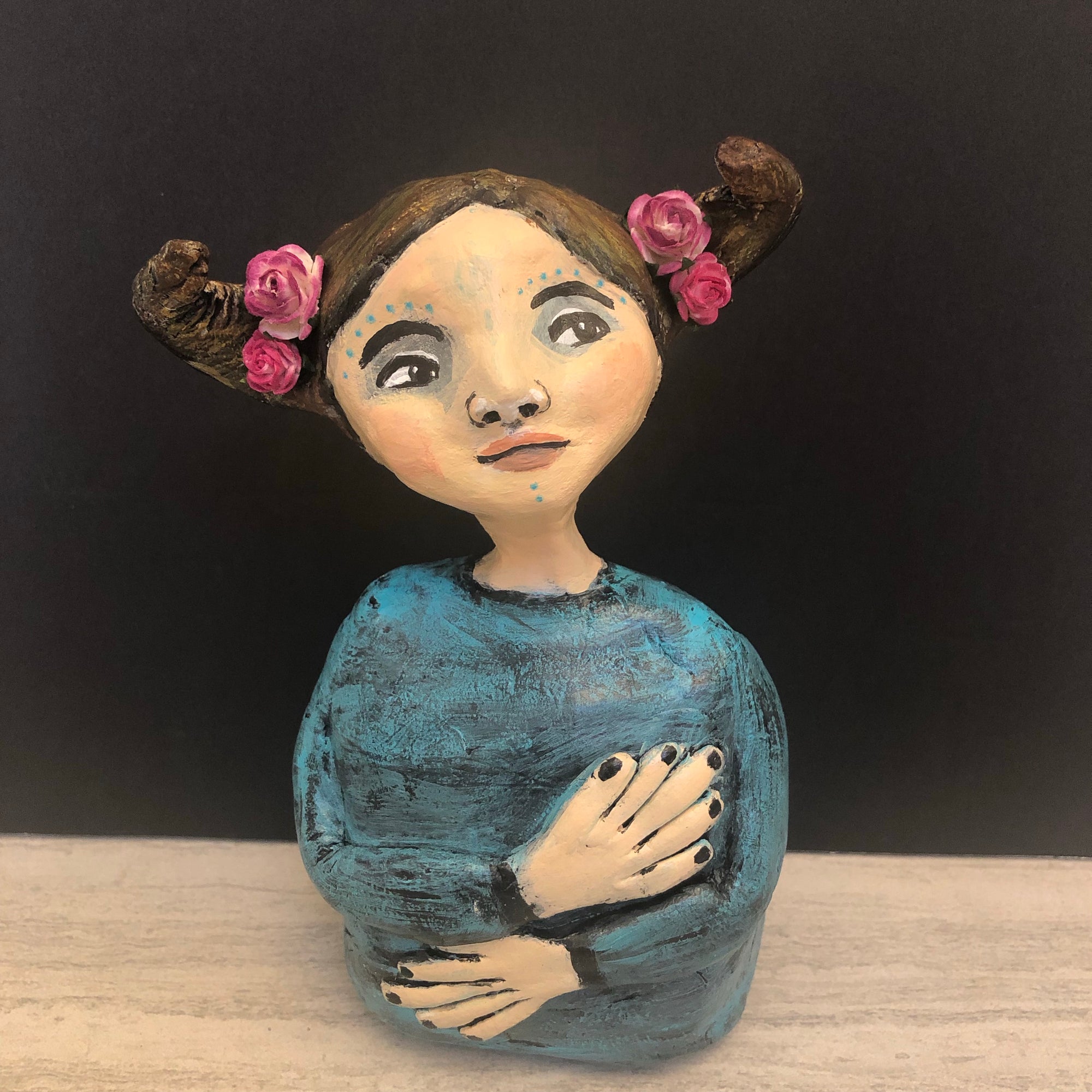 SOLD - Art Doll Nadya - Jennifer Sher Art